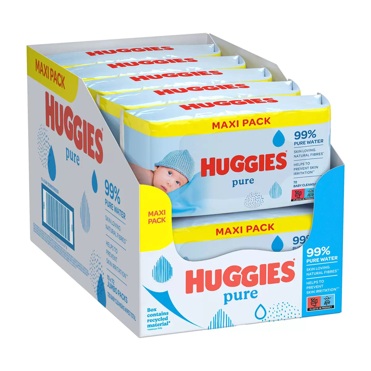 huggies baby wipes fragrance free Pack of 10