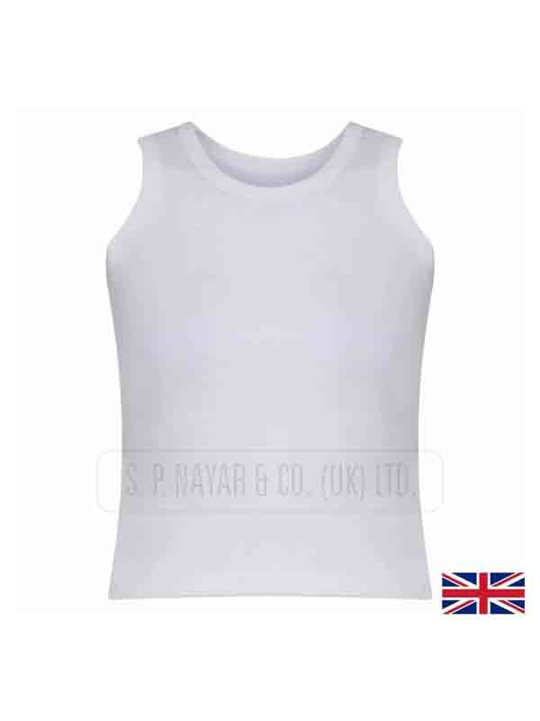 INTERLOCK VEST COTTON 100% VEST TANK TOP 3 PACKS