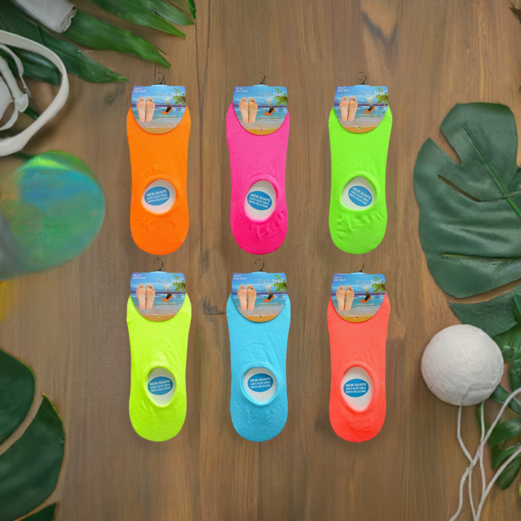 Invisible Trainer Socks 12 Pairs Womens No Show Shoe Liner Anti ,
