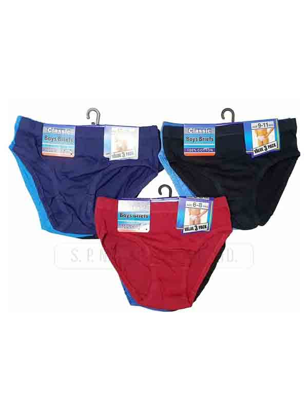 MENS HIPSTER UNDERWEAR 6 PAIR BOYS COTTON 100% COLOURED HIPSTER BRIEFS