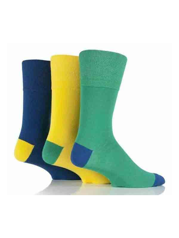 Mens Dress Socks 12 Pairs Mens Socks Gentle grip socks for men's UK Size