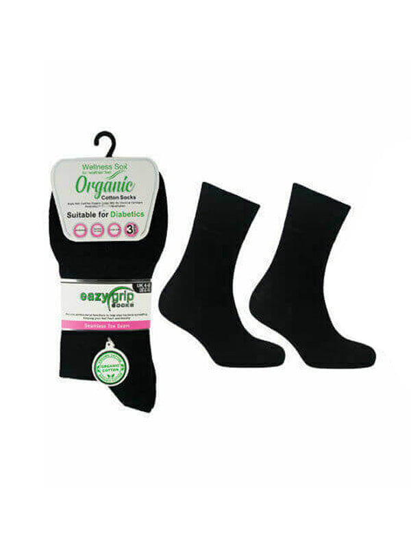 NEW LADIES GENTLE GRIP NON ELASTIC SOCKS DIABETIC SOFT COTTON WINTER WARM SOCKS.