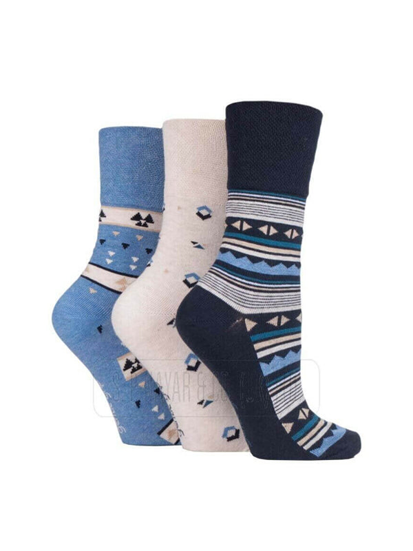 NEW LADIES GENTLE GRIP NON ELASTIC SOCKS DIABETIC SOFT COTTON WINTER WARM SOCKS,.