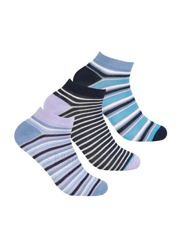 Trainer Socks Womens 12 Pairs  Bamboo Trainer Socks Liner Soft Anti Bacterial Size 4-8 UK