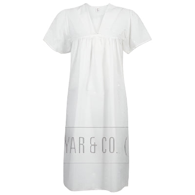 LADIES ALL OVER EMBROIDERED NIGHTDRESS