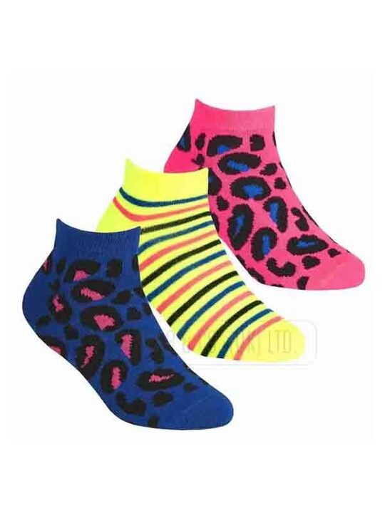 NEW GIRLS FANCY ANIMAL DESIGN TRAINER LINER SOCKS WINTER WARM SOCKS