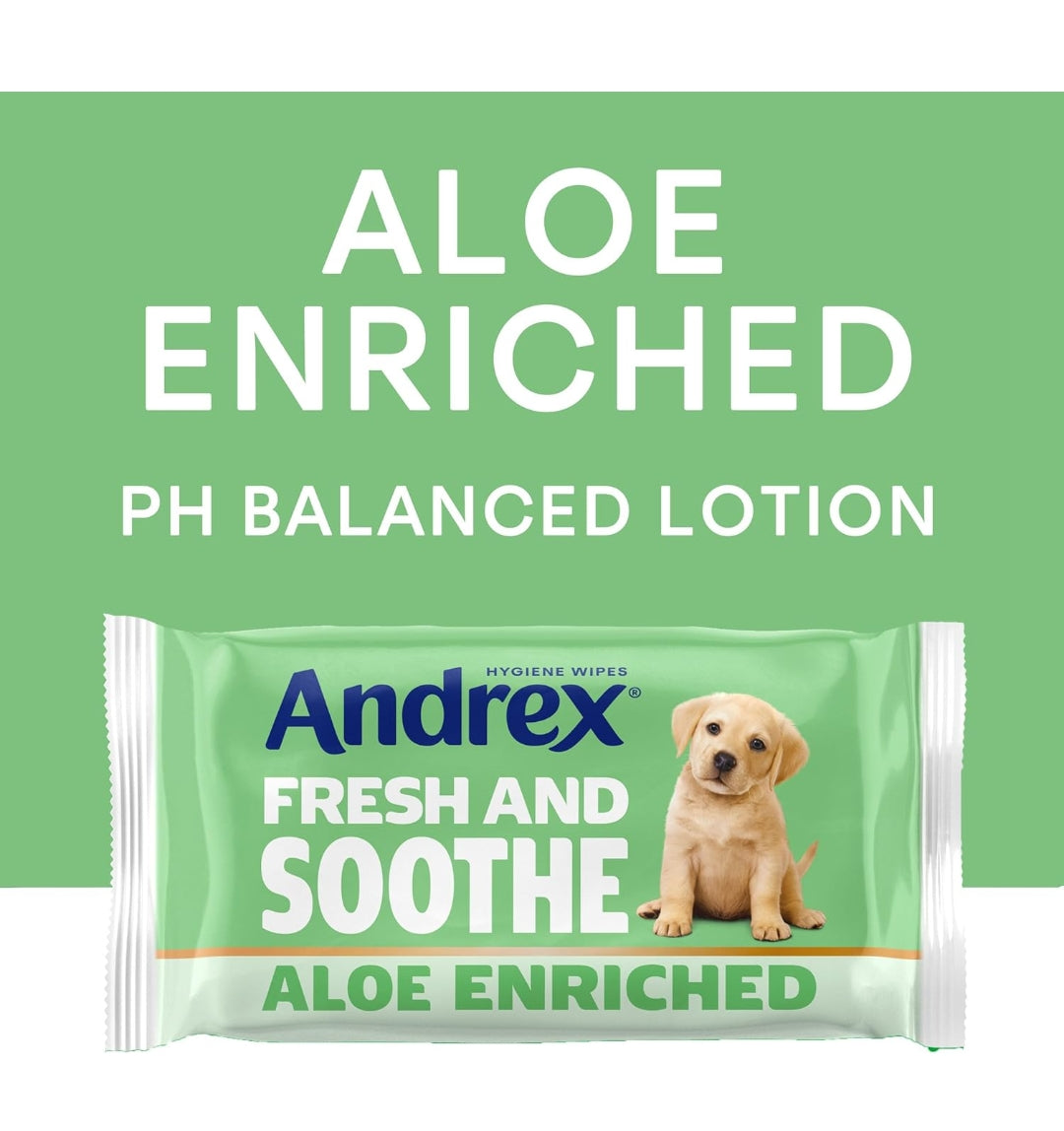 Andrex Fresh & Soothe Hygiene
Wipes Moist Toilet Tissue 12 x 36
wipes