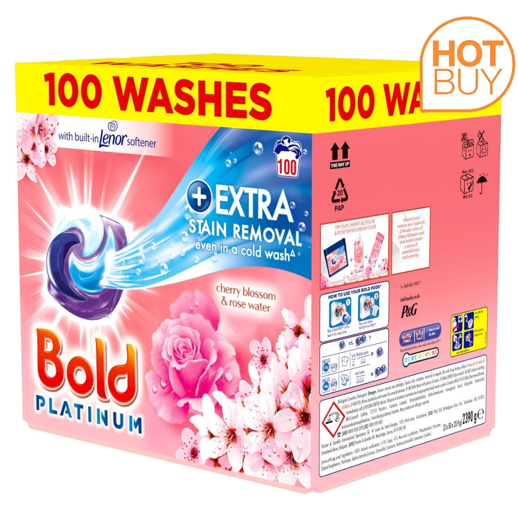 Bold Platinum Pods Cherry Blossom,
100 Wash