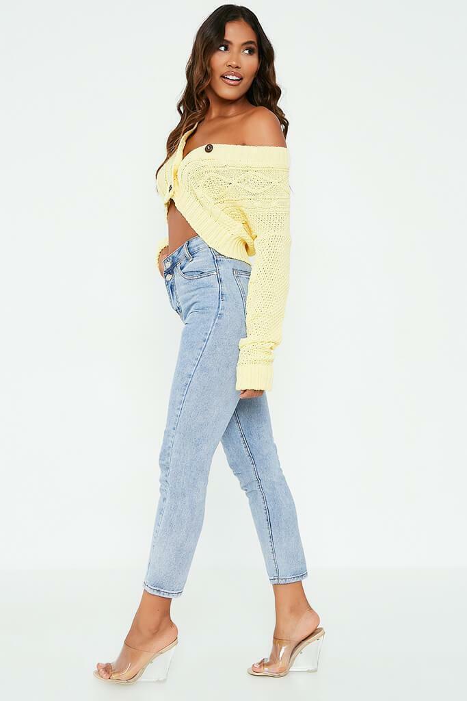 New Women's Ladies Long Sleeve Crop Top T-Shirt Jumper Vest Round Neck Stretch - Comfyfit ltd