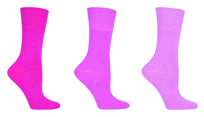 Soft Grip Socks Ladies 6 pairs ladies gentle grip  socks - Comfyfit ltd