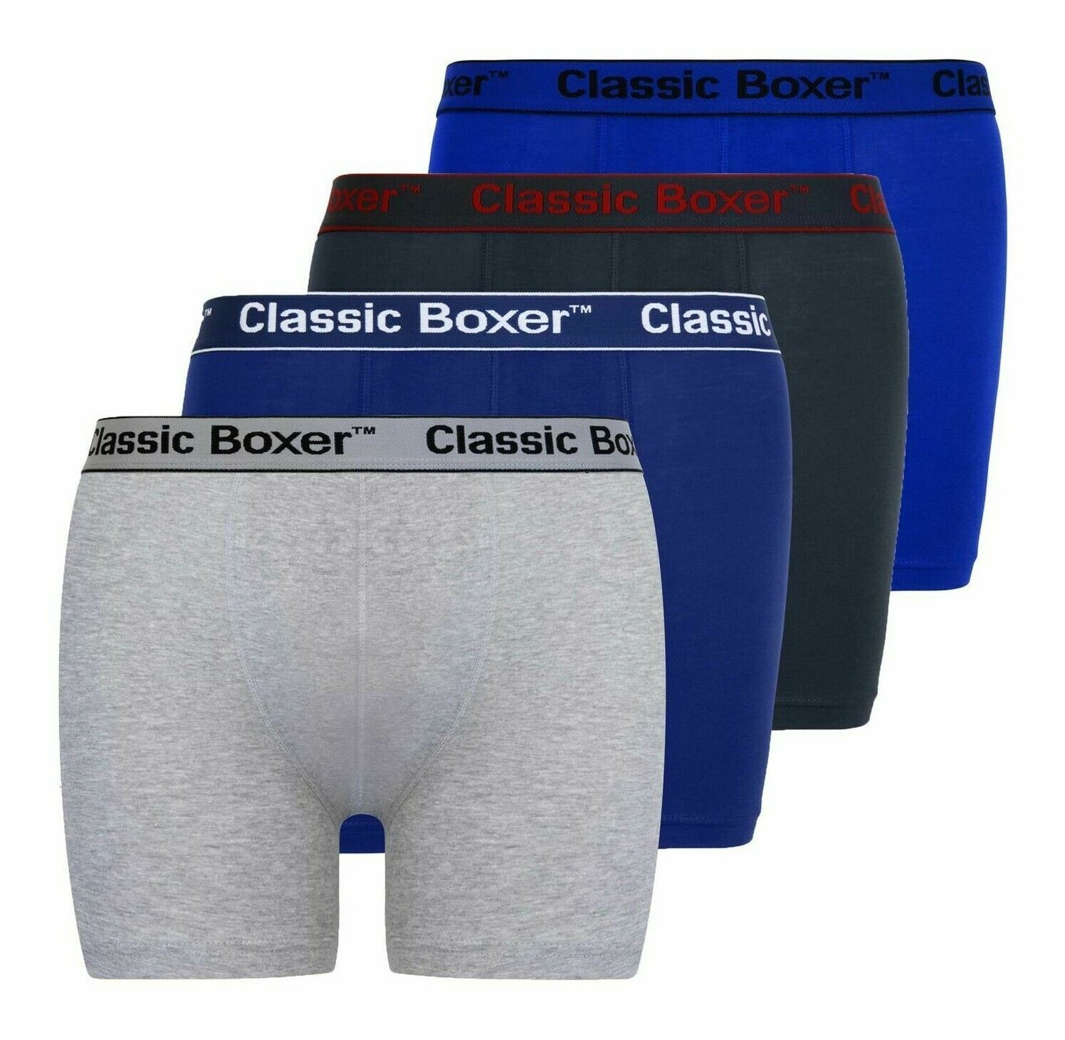 Boxer Briefs Mens  6 Shorts Classic  shorts Stretch Cotton Underwear - Comfyfit ltd