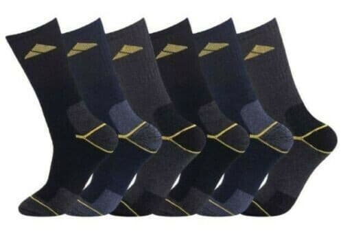 Best Socks For Men 12 Pair Mens Chunky Work Socks Industrial Crew Boot Work Thick Heavy DDescriptionPair Men Chunky Work Industrial Crew Boot Work Socks Thick Heavy Duty 12 Pairs Men Heavy Duty Industrial Crew Boot Work Socks Thick Heavy Duty 6-1
