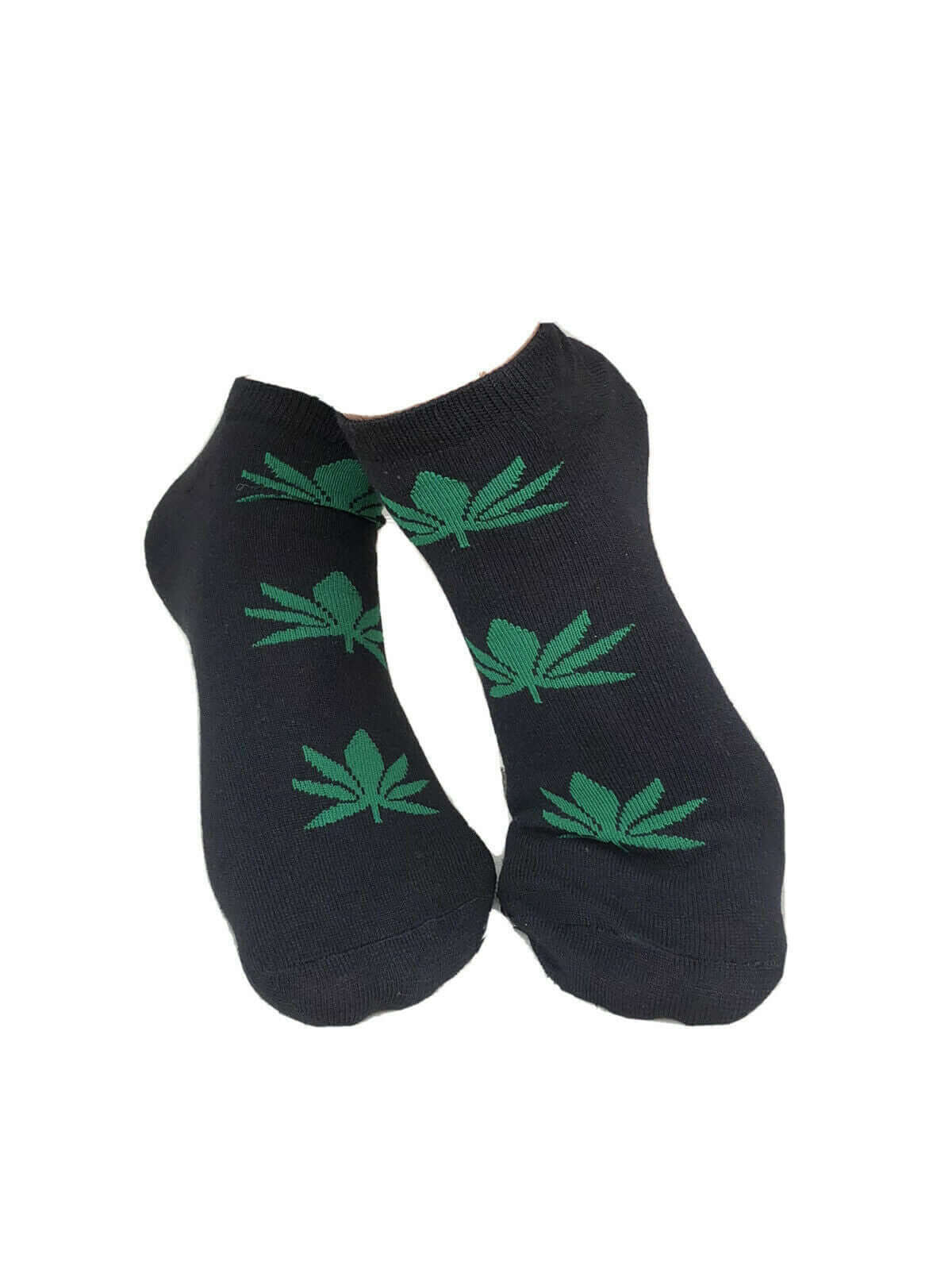 12 Pairs Mens Trainer Liner Ankle Ganja Socks Cotton Rich Low Cut Sports Socks