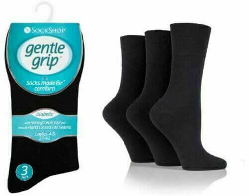 Ladies Pack Of 3 Soft Cotton Socks Mens Women