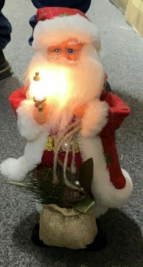 Christmas Gifts Electric Shaking Dancing Music Santa Claus Doll Home Decorations