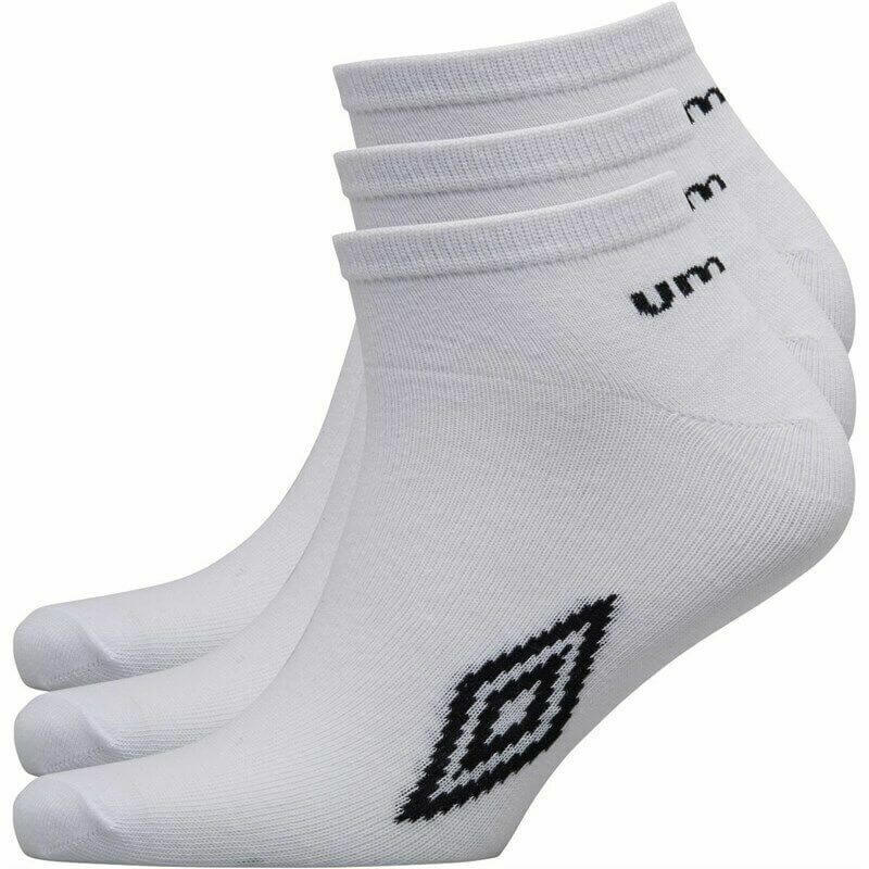 12 Pairs Mens Umbro Official Trainer Liner Sports Ankle Socks Cotton Rich Adults
