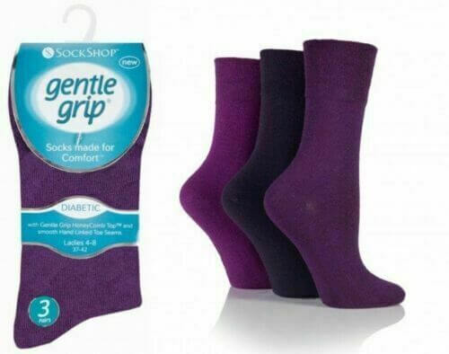 Ladies Pack Of 3 Soft Cotton Socks Mens Women