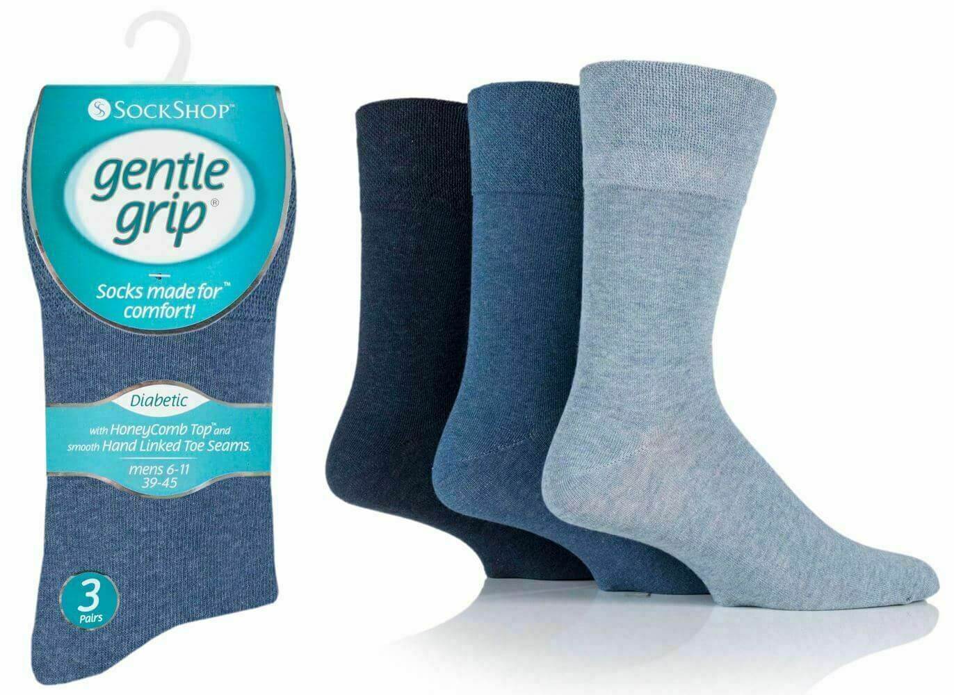 Ladies Pack Of 3 Soft Cotton Socks Mens Women