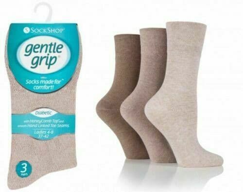 Ladies Pack Of 3 Soft Cotton Socks Mens Women