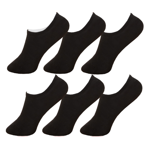 New  Ladies Soft Sole Sports Invisible No Show  Anti Slip Footsies Size 4-8 UK