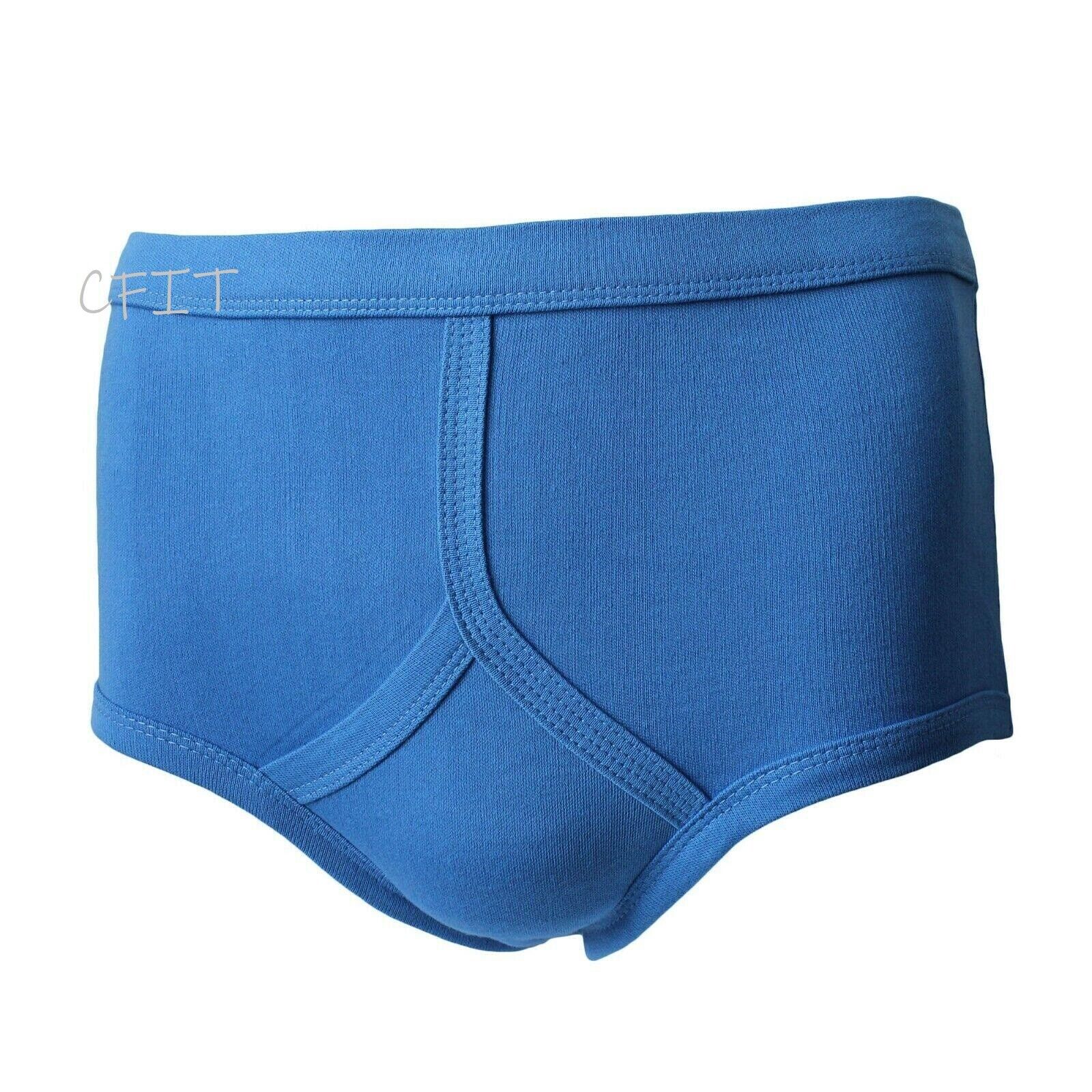 best men's underwear  100% COTTON INTERLOCK WHITE YFRONT BRIEFS  FIVESTAR 6 BRIEFS IN PACK - Comfyfit ltd