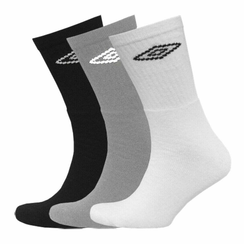 24 Pairs Mens Sports Socks Official Trainer Black White Assorted Socks