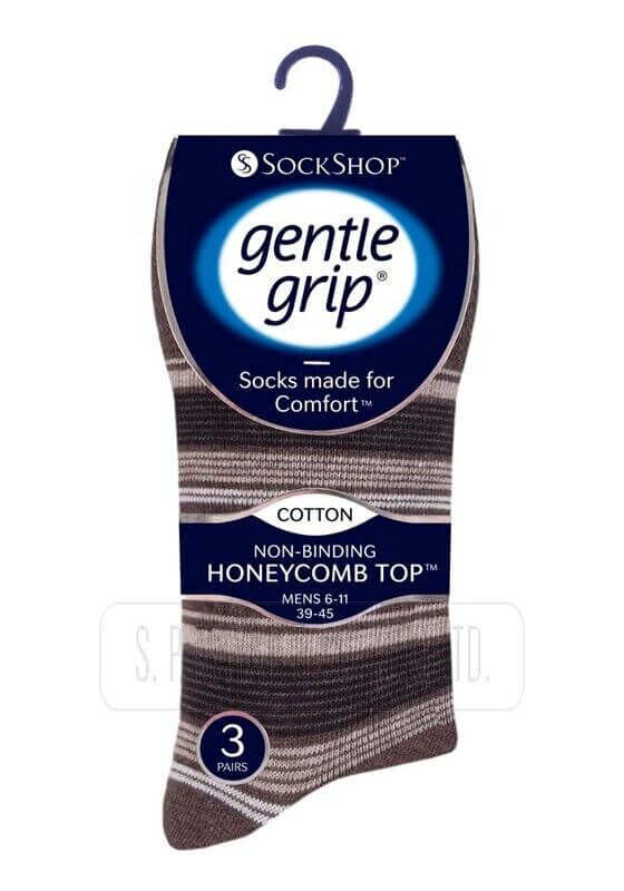 12 Pairs Ladies Gentle Grip® Bamboo Non Binding Blend Non Elastic Sock
Description 
They are super soft and comfortable
They are anti-bacterial
New Improved Durability
They eliminate moisture and odour
They are temperature regul
