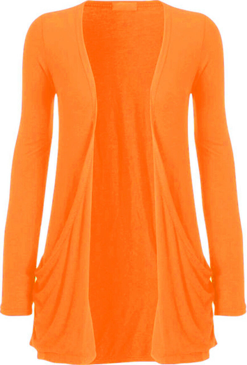 Womens Long Sleeves 2 pocket Boyfriend Cardigan ,95% Viscose 5% Elastane