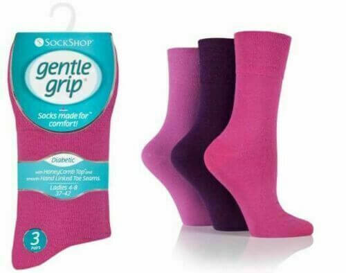 Ladies Pack Of 3 Soft Cotton Socks Mens Women