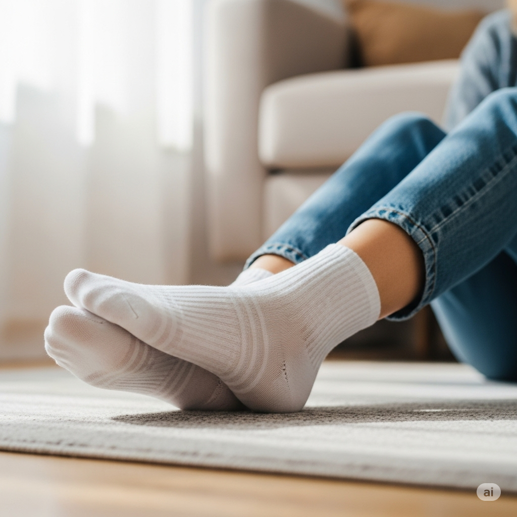 Ladies Cotton Socks