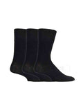 12/6 MENS GENTLE GRIP  PAIR BAMBOO SOCKS NON ELASTIC