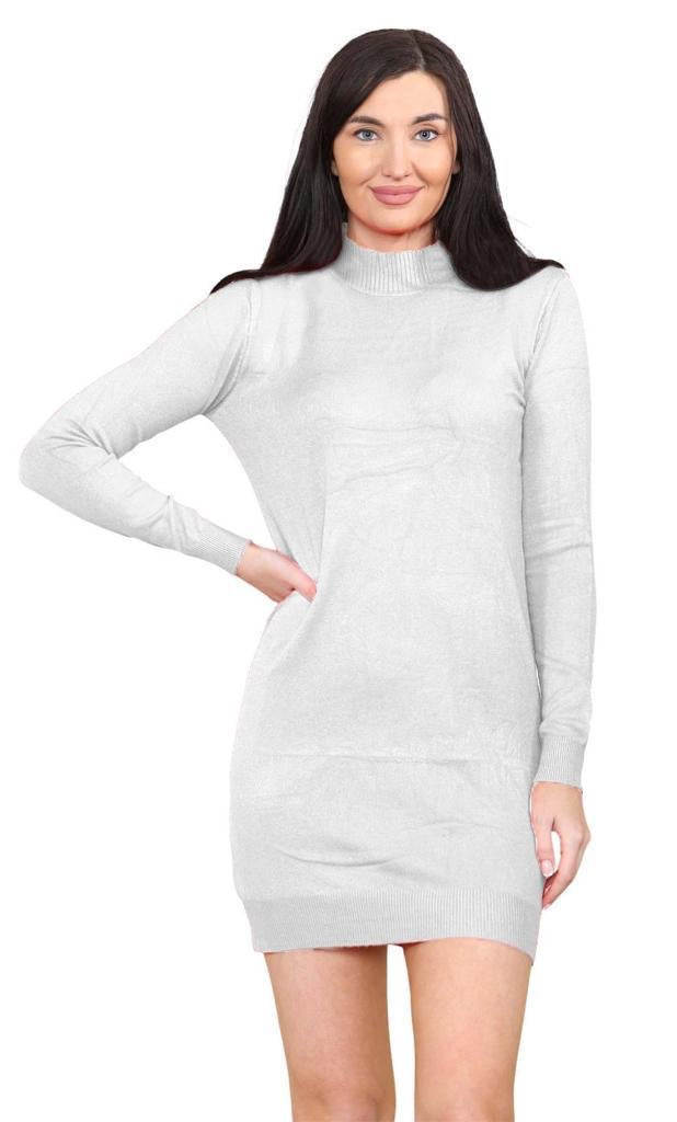 Women's knitted Turtle neck Bodycon