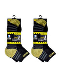 Men's Work Trainer Socks Crew Ultimate Work Boot Sock,