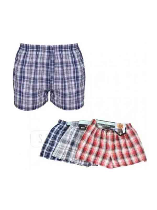 Mens underwear woven boxer shorts