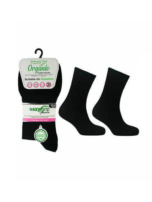 NEW LADIES GENTLE GRIP NON ELASTIC SOCKS DIABETIC SOFT COTTON WINTER WARM SOCKS.