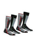 2 PAIRS PACK MENS WOMENS SKI LONG LEG SKI SOCKS SPORTS SOCKS