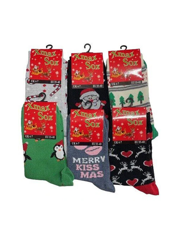 NEW winter cotton Xmas Sox set colourfu Christmas socks Set for men's & women's