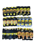 Bulk Socks Cheap 72 pair wholesale new with tags mid-calf work and outdoor socks machine washable extra firm compression full toe design