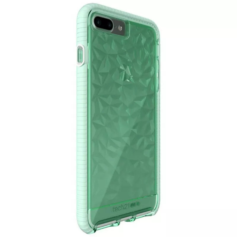 Tech21 Evo Gem FlexShock Drop Protection Case Cover for iPhone 8 Plus & 7 Plus in Green - Accessories, Handheld