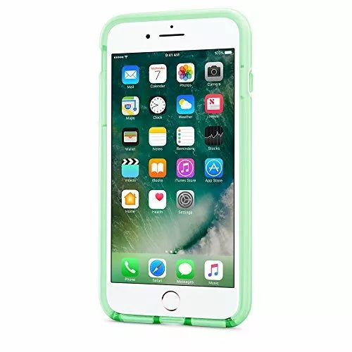 Tech21 Evo Gem FlexShock Drop Protection Case Cover for iPhone 8 Plus & 7 Plus in Green - Accessories, Handheld