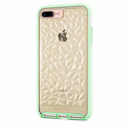 Tech21 Evo Gem FlexShock Drop Protection Case Cover for iPhone 8 Plus & 7 Plus in Green - Accessories, Handheld