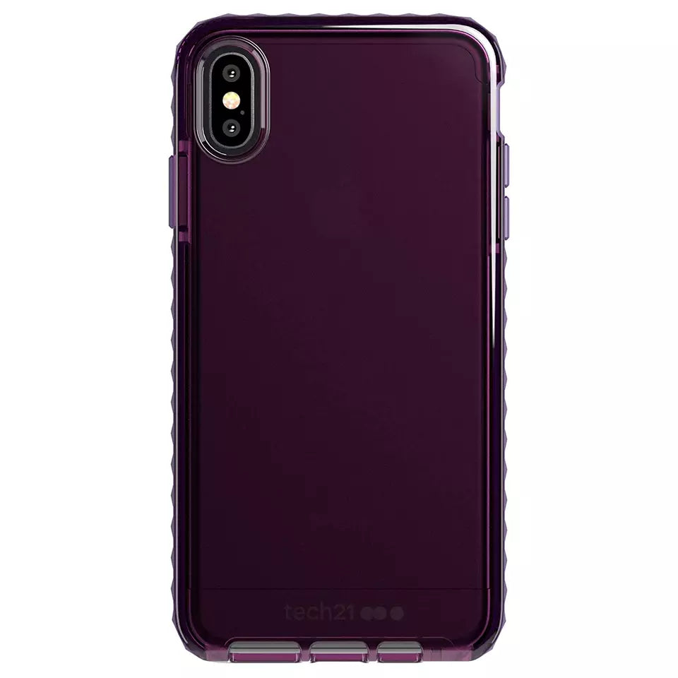 Tech21 Evo Rox FlexShock Drop Protection Case Cover for iPhone X / XS - Purple