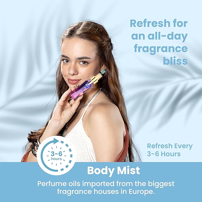 So…? Escapes Womens Gift Set, with Ibiza Dream, Bali Breeze, Mykonos Nights & Majorca Love, Fragrance Spray Set (4 x 50ml)