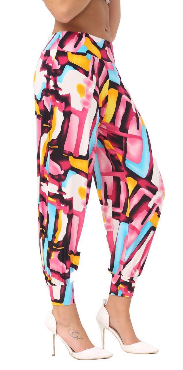 Womens Printed Alibaba Trousers