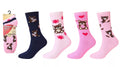 12 Pairs Of Ladies Design Thermal Socks, Thick Warm Winter Boot Socks, Size 4-7 UK