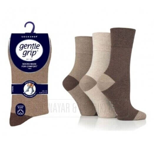 6 Pairs Of Gentle Grip Cotton Ladies Comfort Seclude Contrast Socks SiProduct Description :
There are no chemicals in fibers
They are super soft and comfortable
They are anti-bacterial
New Improved Durability
They eliminate moisture an