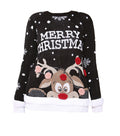 Christmas Unisex Men Women Jumper Merry Christmas  Rudolph Novelty Sweater Top - Comfyfit ltd