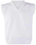 White Stuff Mens Jumpers Balmoral Knitted V Neck Slipover Sleeveless Knitwear Plain - Comfyfit ltd