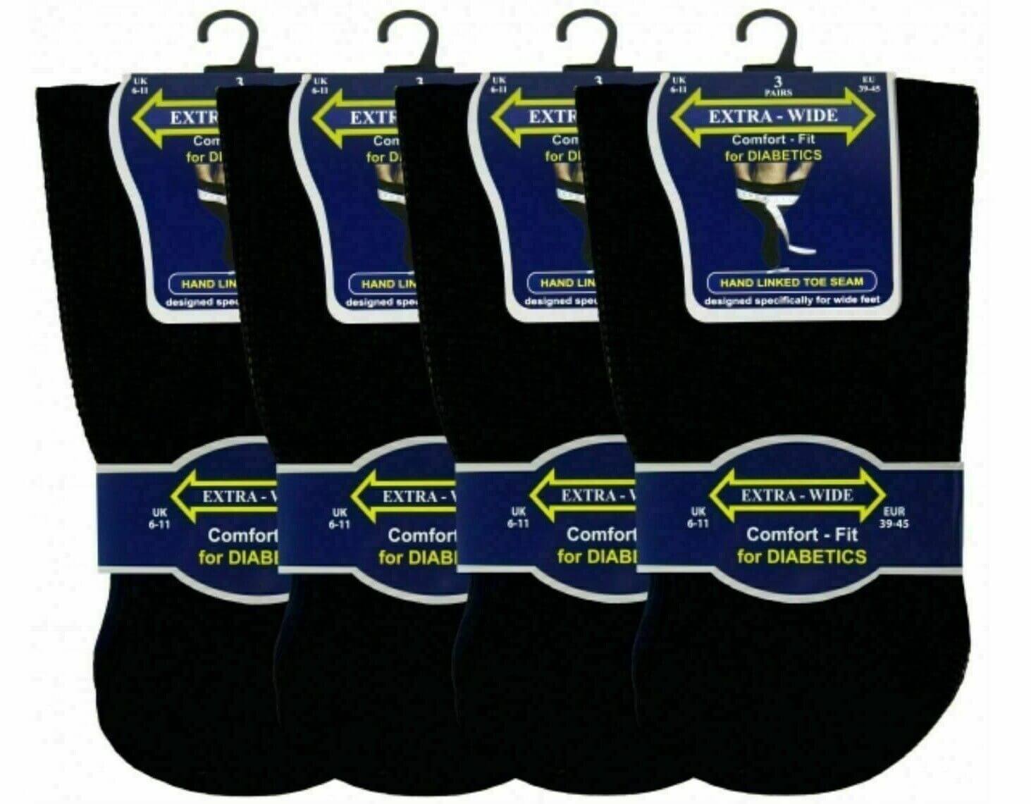 Wide Socks For Men Mens Extra Wide  Socks - Comfyfit ltd