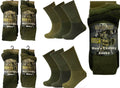Military Socks 3 Pairs Mens Army Military Combat Boots Hiking Thermal Warm Thick Socks - Comfyfit ltd